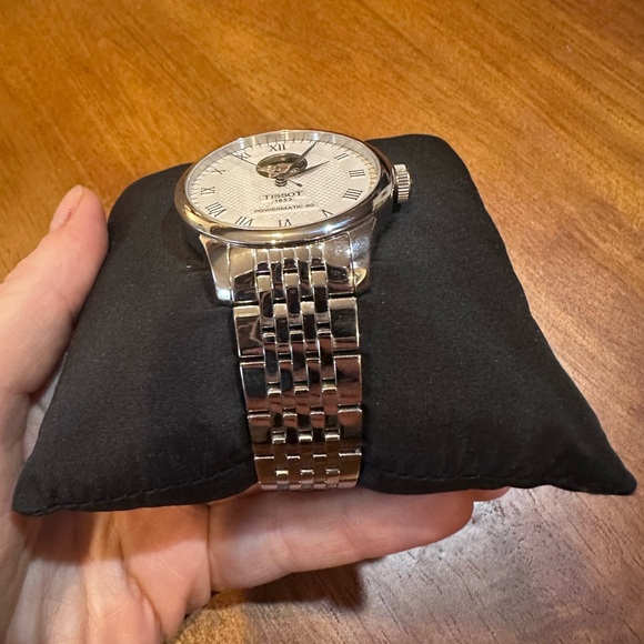 Tissot Silver Roman Numeral Watch - Picture 7 of 10